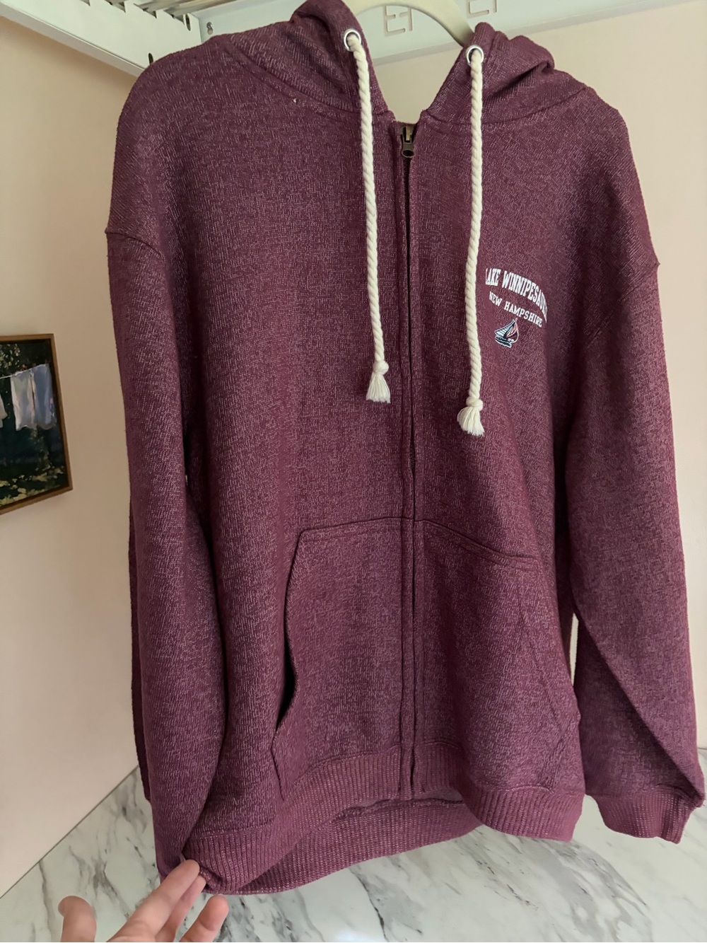 NWT Jake Austin Lake Winnipesaukee New Hampshire Souvenir Hoodie XL